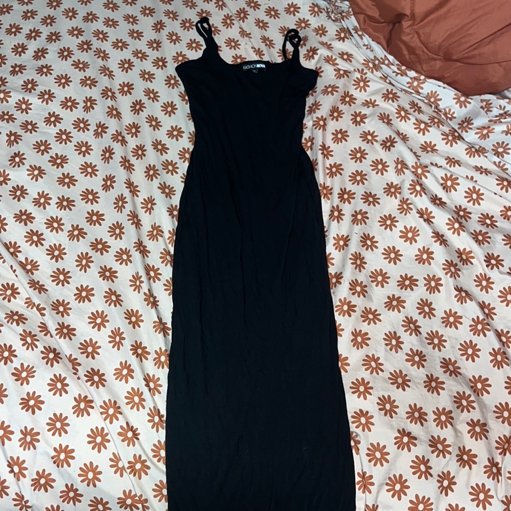 Fashion Nova Long black Dress